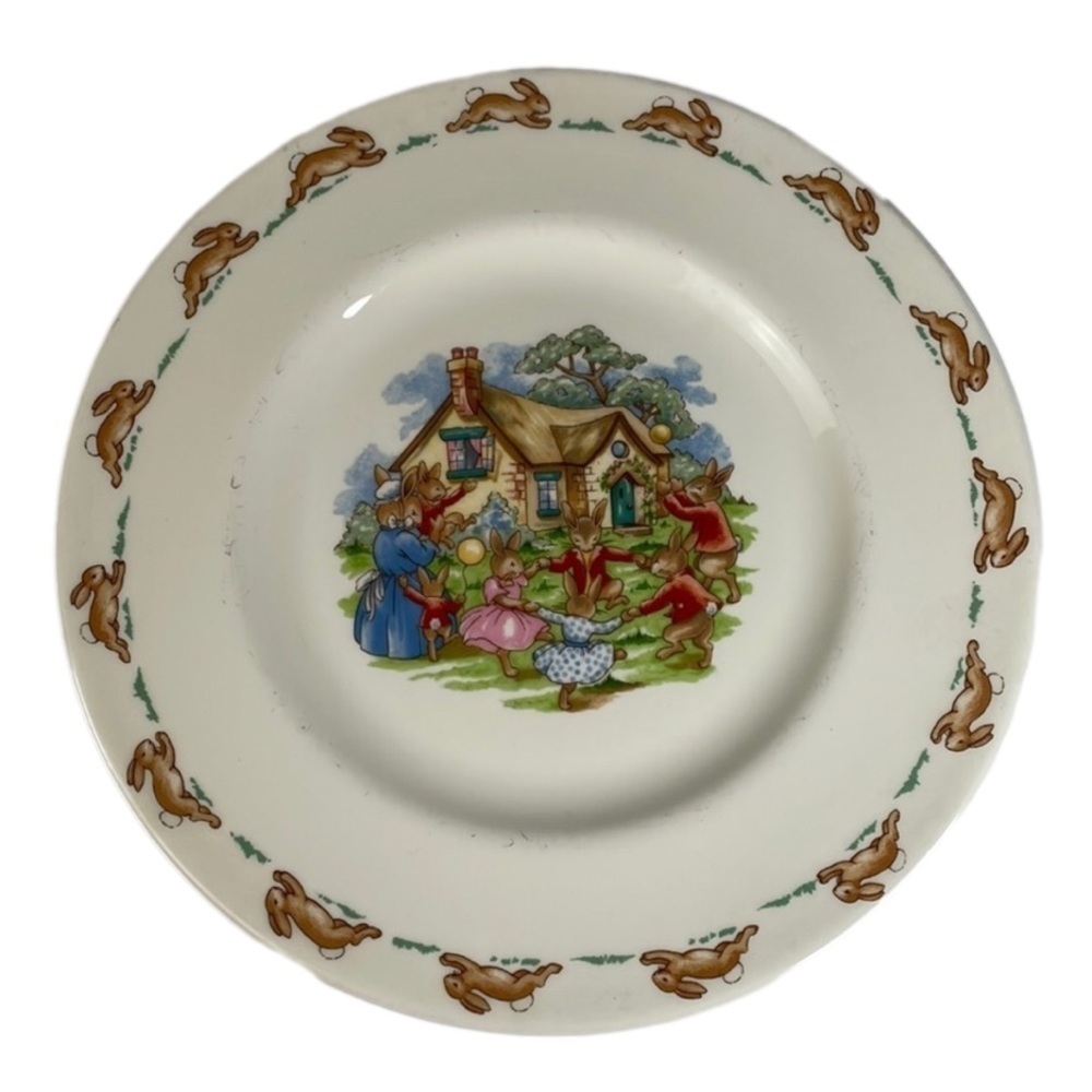 Bunnykins Plate Royal Doulton